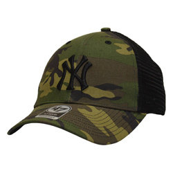 47 Brand MLB New York Yankees Camo Branson Trucker Cap