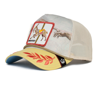 Goorin Bros. Animal GOAT Greatest Trucker Cap - 101-0310-STONE