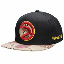 Mitchell & Ness NBA Choco Camo HWC Atlanta Hawks Snapback