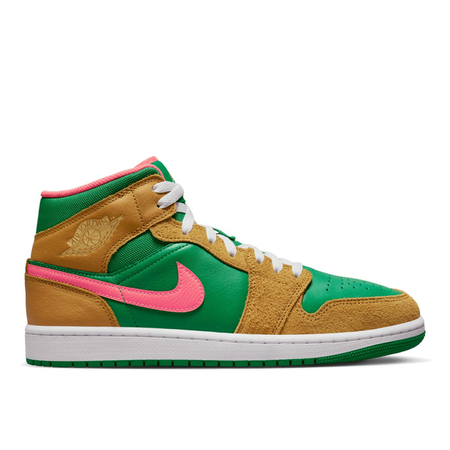 Air Jordan 1 Mid Se Wheat/Watermelon - DX4332-700