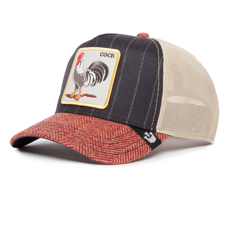 Goorin Bros. Moon Rooster Cock Trucker Cap - 101-1486-NVY
