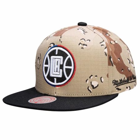 Mitchell & Ness NBA Choco Camo Snapback Los Angeles Clippers