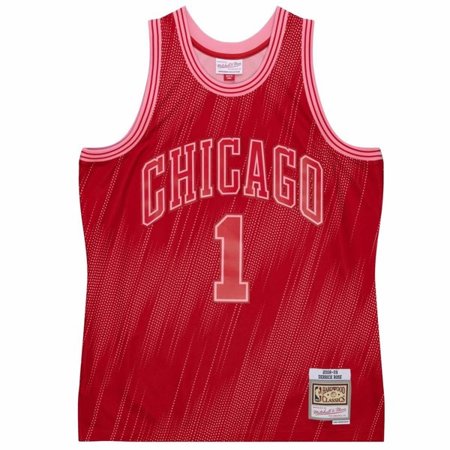 Mitchell & Ness NBA Jersey Swingman Monochrome Chicago Bulls Derrick Rose