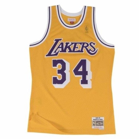 Mitchell & Ness NBA LA Lakers Magic Johnson Swingman Jersey - SMJYGS18177-LALLTGD96SON