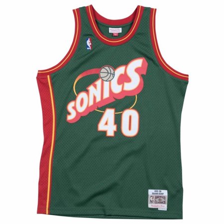 Mitchell & Ness Swingman Seattle Supersonics Shawn Kemp NBA Jersey