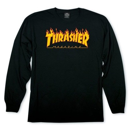 Thrasher Flame Logo Longsleeve T-shirt