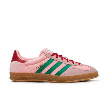 Adidas Gazelle Indoor W "Glow Pink Court Green" Women's Shoes - JI2713