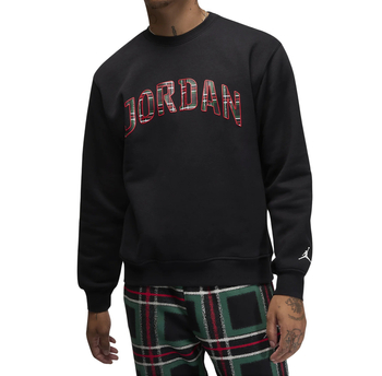 Men's sports sweatshirt Air Jordan Essentials Black with logo - FV7460-010