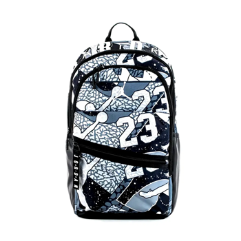 Sports backpack for school unisex grey Air Jordan Jam Patrol Backpack - MA0924-F69