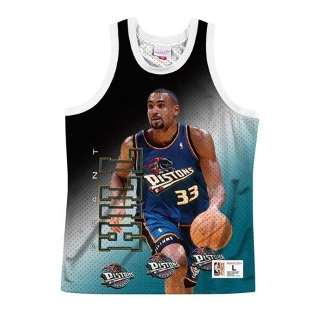 Mitchell & Ness NBA Behind The Back Tank Detroit Pistons - Grant Hill 