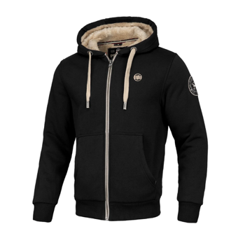 Bluza męska z kapturem Pit Bull West Coast Sherpa Ruffin II Czarna 13100790000