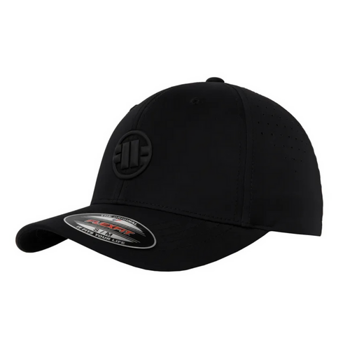 Czapka z daszkiem Pit Bull West Coast Full Cap Tech Logo Czarna 623011900002