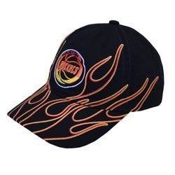 Czapka z daszkiem bejsbolówka Mitchell & Ness NBA Houston Rockets Flamez