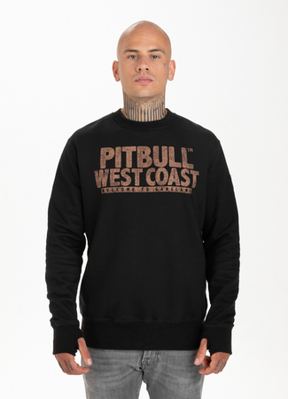 Bluza męska Pit Bull West Coast Crewneck Mugshot Czarna - 110006900