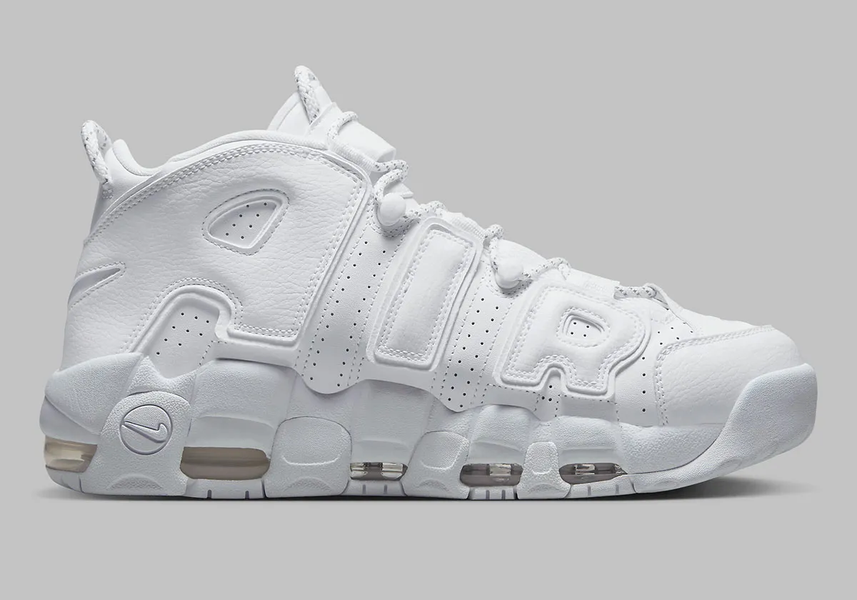 Buty męskie Nike Air More Uptempo '96 Triple White 921948 100
