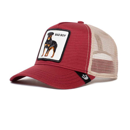 Czapka z daszkiem Goorin Bros The Baddest Boy Czerwona - 101-0493-RED