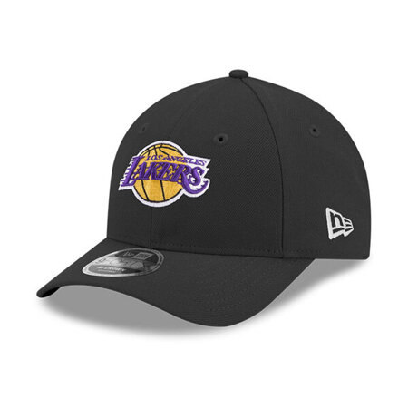 Czapka z daszkiem New Era 9FORTY Los Angeles Lakers NBA Team M-Crown Black Snapback 60755479