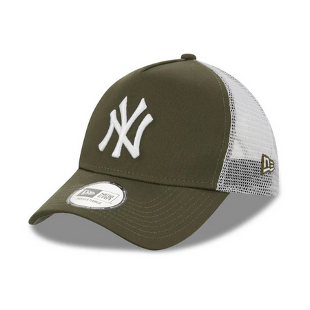 Czapka z daszkiem New Era 9FORTY MLB NY New York Yankees Khaki A-Frame Trucker - 12523894