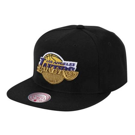 Czapka z daszkiem bejsbolówka Mitchell & Ness NBA Los Angeles Lakers