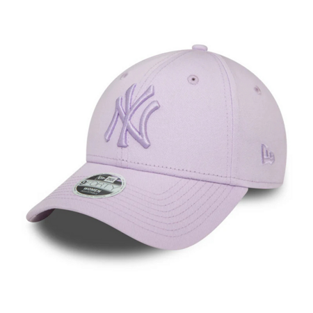 Czapka z daszkiem damska New Era 9FORTY NY New York Yankees Womens League Essential Lilac - 60424627