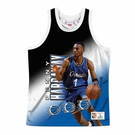 Koszulka Mitchell & Ness NBA Behind The Back Tank Orlando Magic - Penny Hardaway - MSTKMI19002-OMAWHITPHA