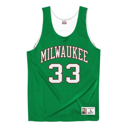 Koszulka dwustronna Mitchell & Ness Milwaukee Bucks Kareem Abdul-Jabbar