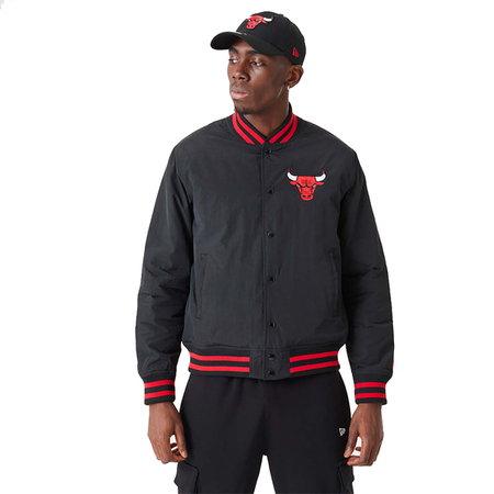 Kurtka New Era NBA Chicago Bulls Script Bomber Jacket - 60332203